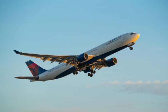 Airbus A330-300 (N804NW) - South parking deck of Hartsfield-Jackson Atlanta International Airport