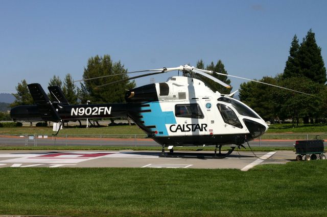 McDonnell Douglas Combat Explorer (N902FN) - Gilroy, CA USA - CALSTAR on the LZ at St Louise Hospital, June 2011,br /MD-900 NOTARbr /900-00124