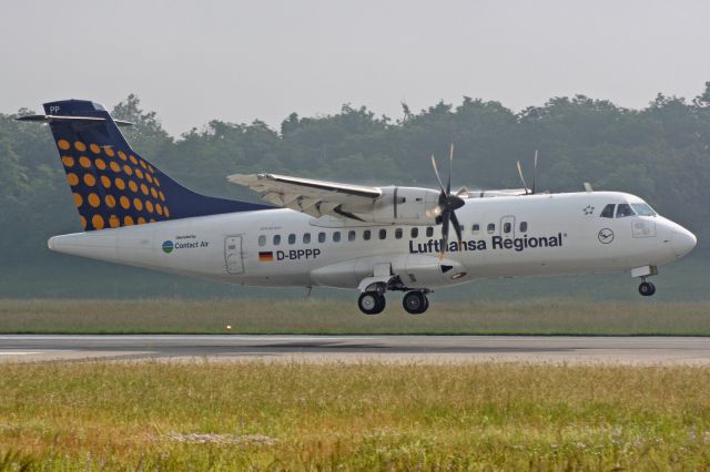 ALENIA Surveyor (ATR-42-500) (D-BPPP) - "Lufthansa Regional" livery