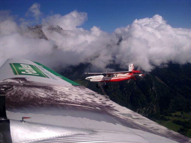 V922 — - taken from ju-52 in the swiss alps