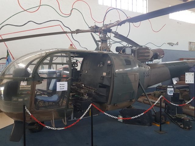 ALG632 — - Alouette III of the old SA Airforce