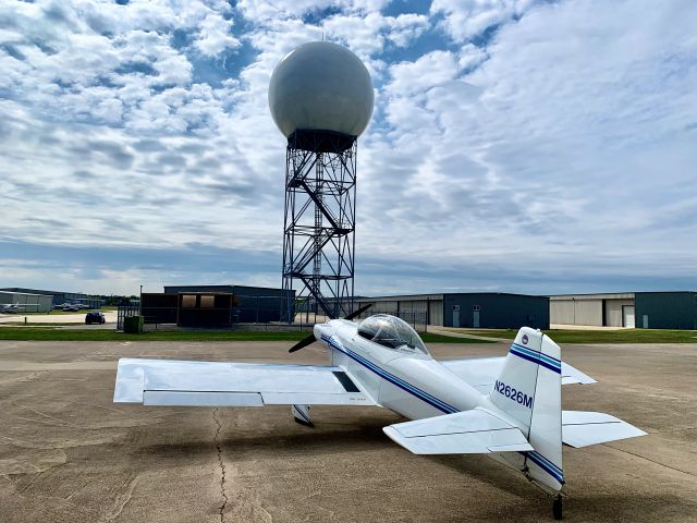 Vans RV-4 (N2626M) - Parked on East side of KFWS