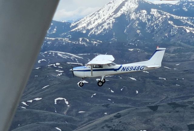 Cessna Commuter (N6948G) - Flying near American Falls, ID