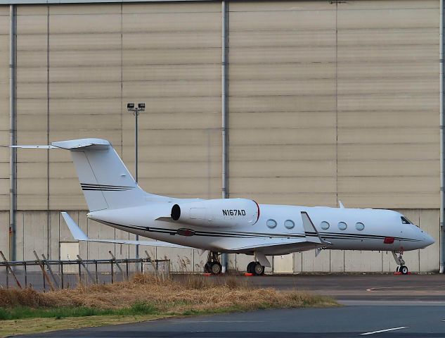 Gulfstream Aerospace Gulfstream IV (N167AD) - I took this picture on Mar 26, 2020.