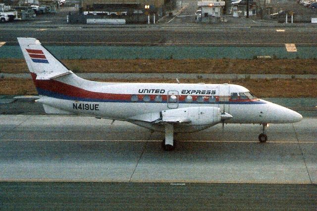 British Aerospace Jetstream 31 (N419UE) - Seen here on 13-Jun-97.  With Westair Commuter Airlines from Jun-88 to Feb-99 when it became C-FSAS then C-FFIA for Integra Air.