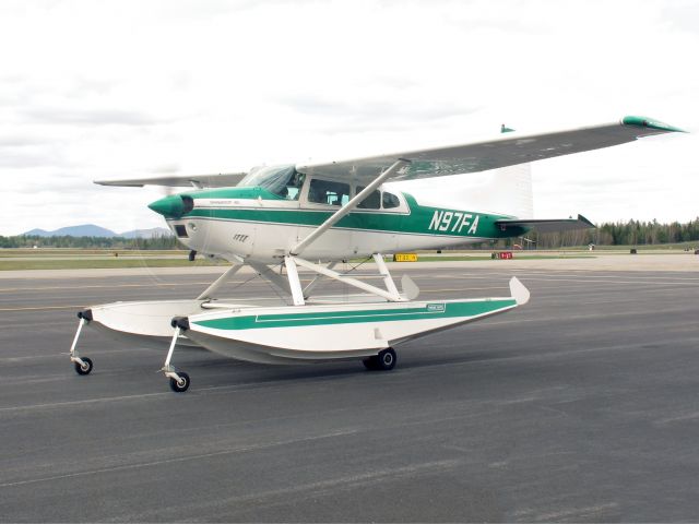 Cessna Skywagon (N97FA) - Back on floats!