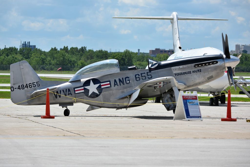 North American P-51 Mustang (0484655) - On display 07-30-19