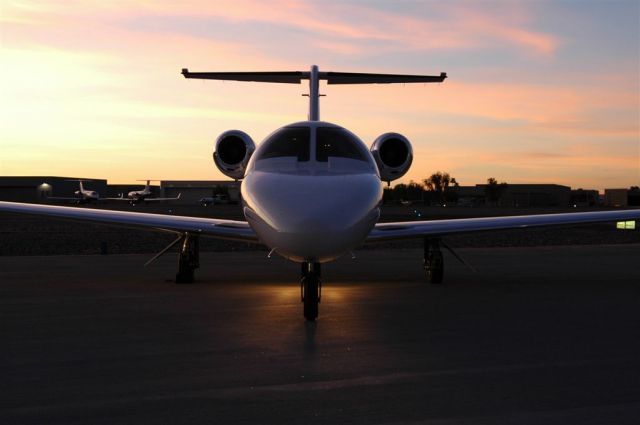 Cessna Citation CJ1 (N521PF) - Sawyer Aviation Charter Aircraft at Scottsdale Air Center