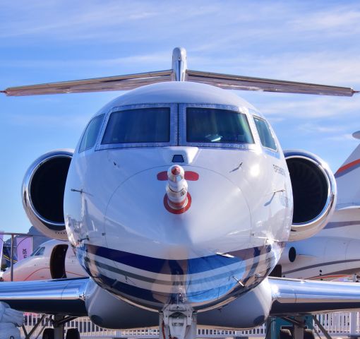 Piper Aerostar (UNKNOWN) - Gulfstream Aerospace G-650 Airborne test bedbr /NBAA 2015  Las Vegas Nevada