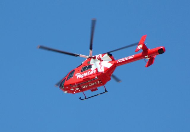 McDonnell Douglas Combat Explorer (N906SC) - Sky Flight Care, MD-902 Explorer heading low and fast to Brandywine Hospital