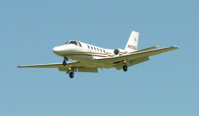 Cessna Citation II (N600EA) - Photo credit: Greg Goebel.  Public domain.