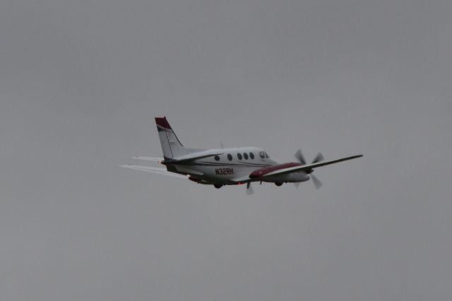 Beechcraft King Air 90 (N32RH) - AUGUSTINE AIR LLC departing runway 20 at KJQF - 9/26/20 