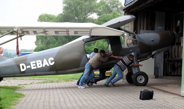 Dornier Fpl53 (D-EBAC) - At the Aeroclub Gelnhausen (EDFG), Germany