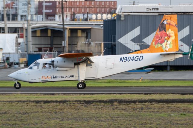 ROMAERO Islander (N904GD) - New Scheme Paint Job 