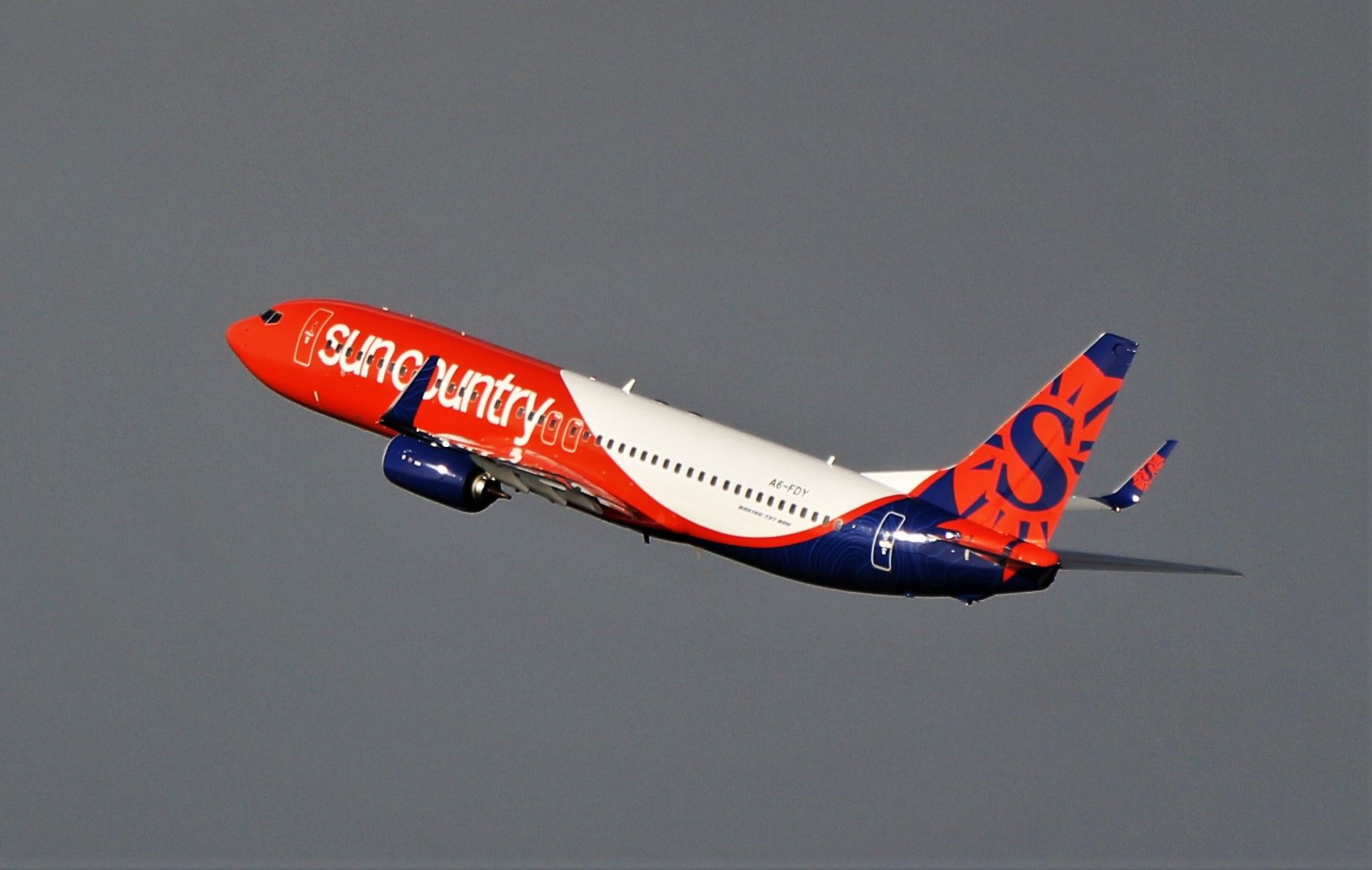 Boeing 737-800 (A6-FDY) - fly dubai (sun country n837sy) b737-8kn a6-fdy dep shannon on a test flight 11/2/20.