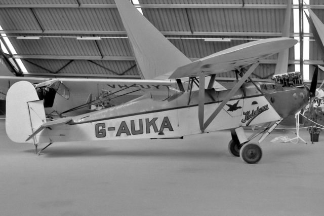 G-AUKA — - WESTLAND WIDGEON MK. III - REG G-AUKA (CN ) - WANGARATTA AIRPORT VIC. AUSTRALIA - YWGT 14/9/2006