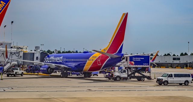 Boeing 737-800 (N8528Q) - N8528Q Southwest Airlines Boeing 737-8H4 s/n 36927 - Chicago Midway International Airport (IATA: MDW, ICAO: KMDW, FAA LID: MDWbr /Photo: TDelCorobr /July 12, 2018