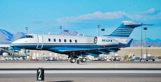 Bombardier Challenger 300 (N632FW) - N632FW 2008 BOMBARDIER BD-100-1A10 Challenger 300 -McCarran International Airport (IATA: LAS, ICAO: KLASbr /Photo: TDelCorobr /February 8, 2011 