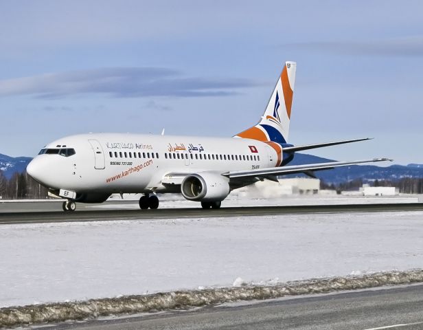 BOEING 737-300 (TS-IEF) - 2005, Winter