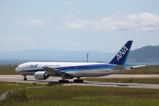 Boeing 777-200 (JA745A) - 07June 2015:HKD-HND.