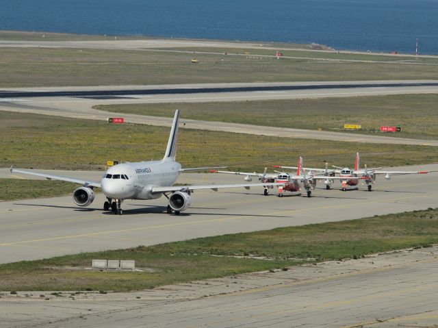 Airbus A319 (F-GRHE) - 24 mars 2016