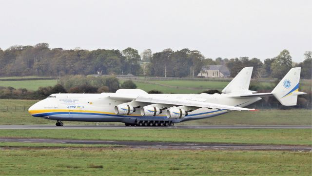 Antonov An-225 Mriya (UR-82060) - an-225 ur-82060 landing at shannon from almaty 19/10/21.