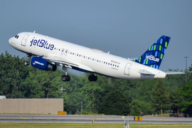 Airbus A320 (N655JB) - "Blue 100"br /- 100th Airbus A320 delivered to JetBlue