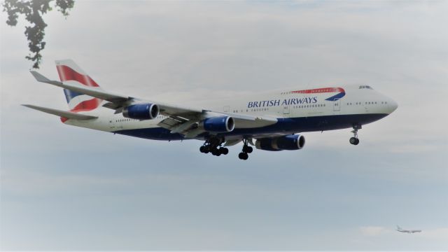 Boeing 747-400 (G-CIVN) - ArrivingFrom London,Heathrow(EGLL) 