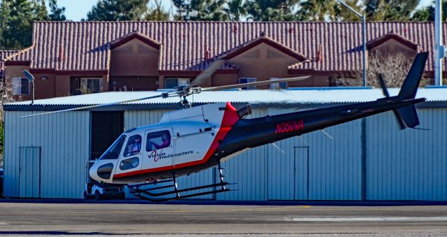 Eurocopter AS-350 AStar (N350VA) - N350VA Vision Helicopters 1995 EUROCOPTER AS 350 B2 Rotorcraft s/n 2884 - North Las Vegas Airport (IATA: VGT, ICAO: KVGT, FAA LID: VGT) March 5, 2018br /Photo: Tomás Del Coro