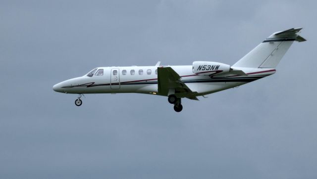 Cessna Citation CJ3 (N53NW) - On final is this 2005 Cessna Citation 525B in the Spring of 2019.