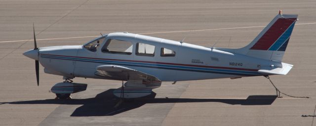 Piper Seneca (N8124C) - On the ground near El Aero at Carson City