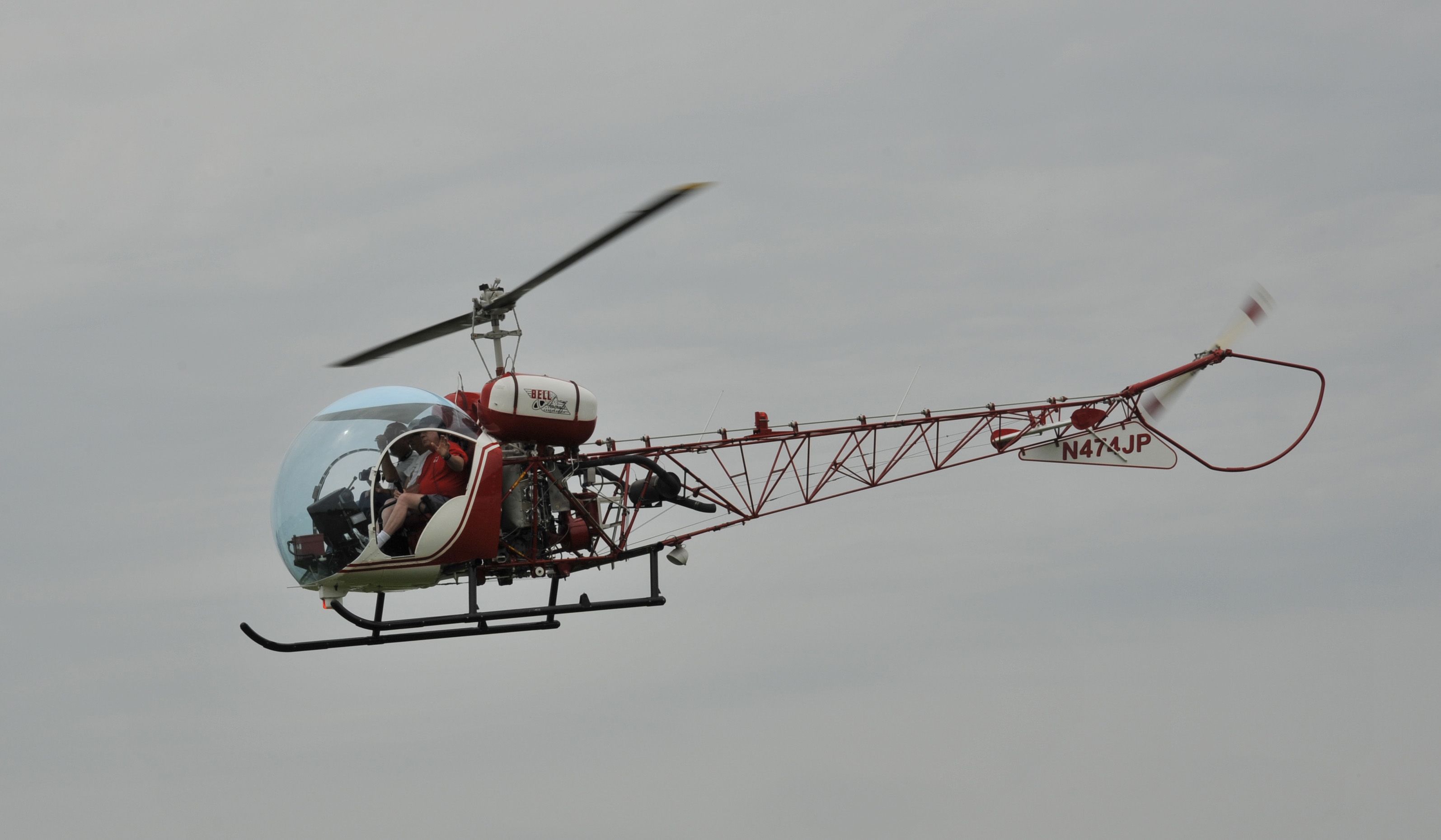 Bell UH-13H (N474JP) - Airventure 2017