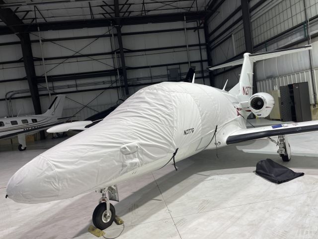 Eclipse 500 (N277G) - Testing Bruce's new cover