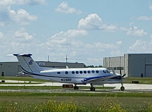 Beechcraft Super King Air 350 (N26RF) - Kansas University br /06-07-21