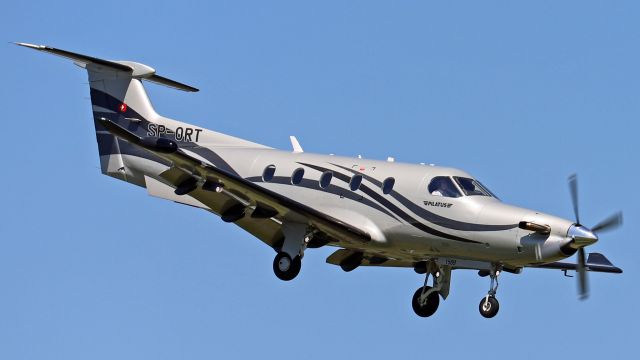 Pilatus PC-12 (SP-ORT) - Photo taken on June 17, 2021.