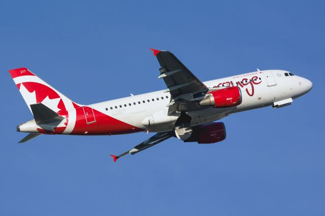 Airbus A319 (C-GBHR) - 01/17/2015. Early departure on RWY 1R outbound to CYYZ. 