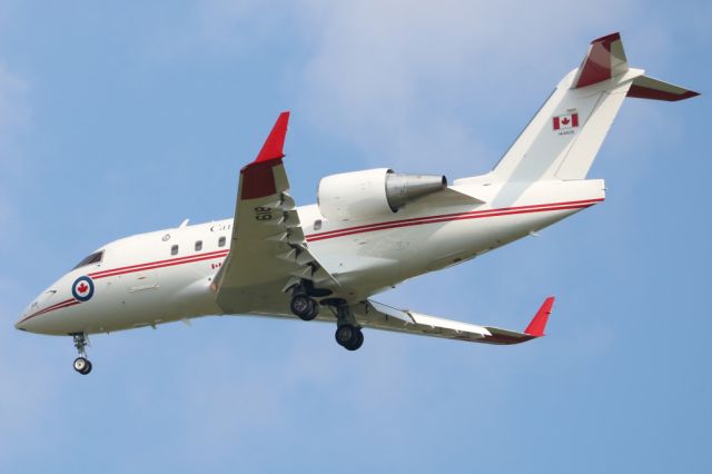 Canadair Challenger (14-4618) - Flight Canforce 1 carrying the Prime Minister. Canadian Armed Forces Challenger type CC-144 tail number 144618 based in Ottawa ON. July 1 2018