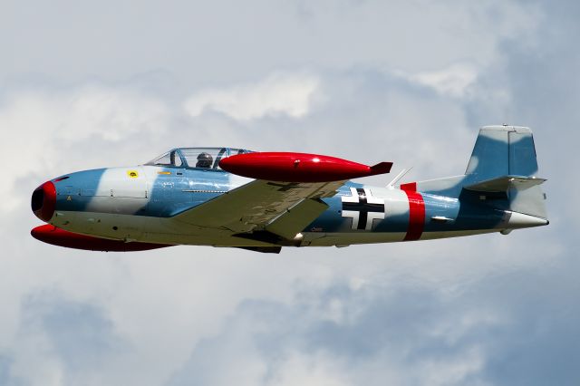 N604HA — - One of my highlights of AirVenture 2023 was this rare 1964 Hispano HA-200 which I have never seen before at Oshkosh. The Hispano HA-200 Saeta is a Spanish twin-seat jet advanced trainer, designed and produced by Hispano Aviación. It was the first Spanish aircraft to use jet propulsion and was largely designed by German aircraft designer, Willy Messerschmitt. The HA-200 re-used a portion of the earlier piston-powered HA-100 Triana. The first prototype flew in 1955, but it was not until 1962 that the first production aircraft was flown. The HA-200 was used by the Spanish Air Force for multiple decades and was also exported to other countries. In the 1980s, the more capable CASA C-101 was introduced, succeeding the older HA-200 in both trainer and light attack roles. Always nice seeing these lesser known types preserved!