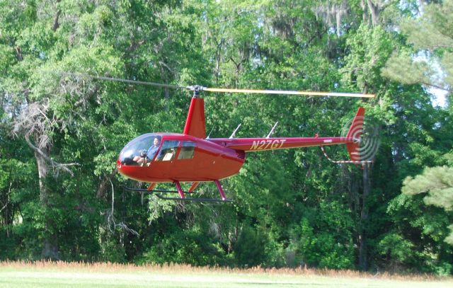 Eurocopter EC-120 Colibri (N27GT) - Photo taken at the Raines Plantation, Live Oak Florida, Easter 2009.