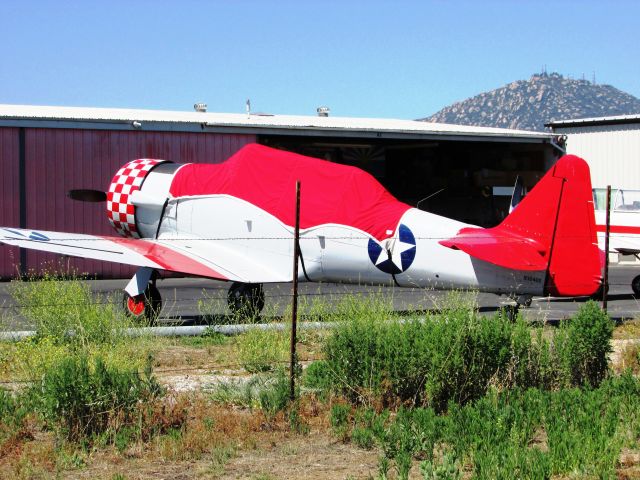 North American T-6 Texan (N304GS) - Parked at Ramona