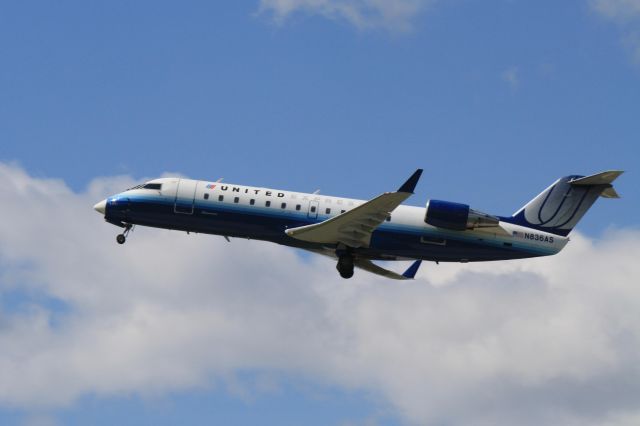 Canadair Regional Jet CRJ-200 (N836AS) - Leaving Montreal-Trudeau