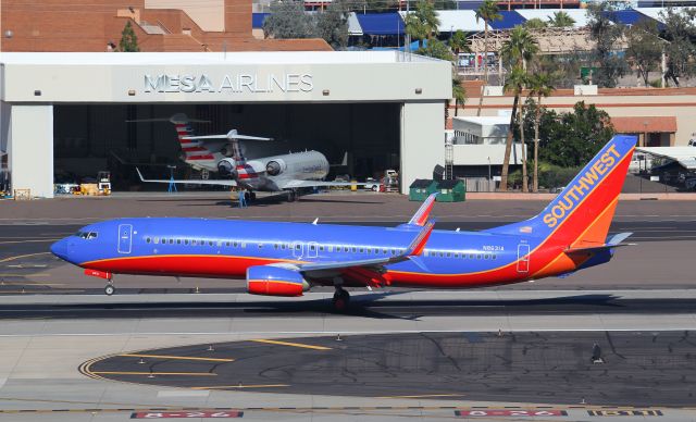 Boeing 737-800 (N8631A)