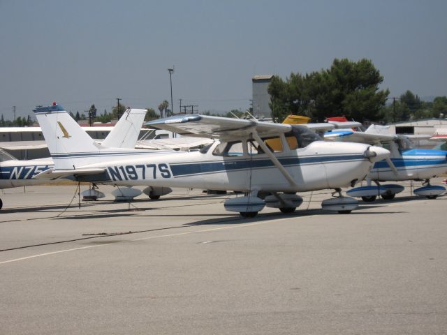 Cessna Skyhawk (N1977S) - Parked at Fullerton