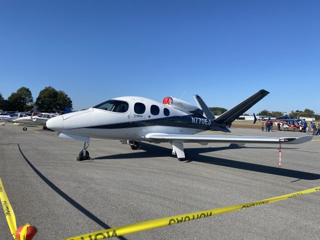 Cirrus Vision SF50 (N770EJ) - Date Taken: October 12, 2024br /br /From the 2024 London Air Expo!