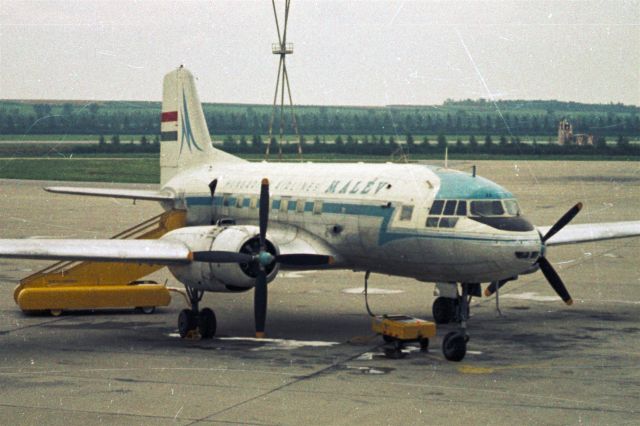 VEB Il-14 (HA-MAA) - 1966 at Vienna (LOWW)