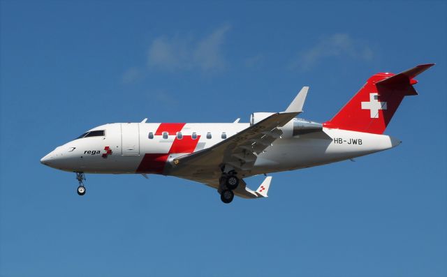 Canadair Challenger (HB-JWB) - Aeroporto de Santa Maria, Açores - LPAZ