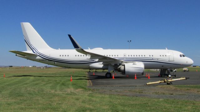 Airbus A320neo (G-KELT) - KELT on her first ever assignment at AKL.