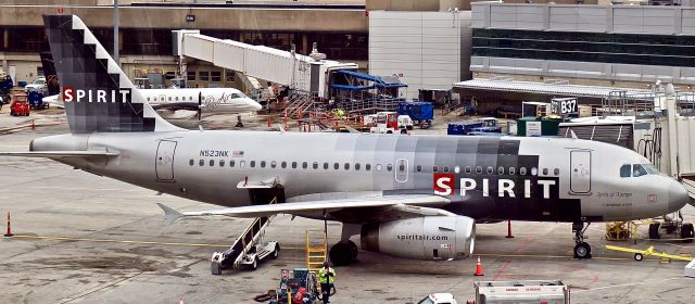 Airbus A319 (N523NK)