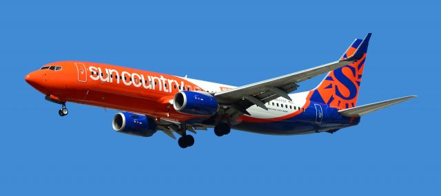 Boeing 737-800 (N837SY) - N837SY Sun Country Airlines Boeing 737-8KN s/n 40252 - Harry Reid International Airport KLASbr /Photo: TDelCorobr /September 7, 2023