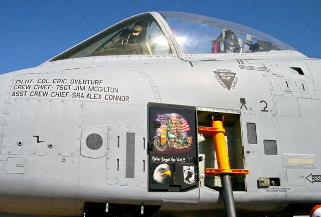 Fairchild-Republic Thunderbolt 2 (A10) - NOSE ART ON AN A-10, THUNDERBOLT II